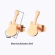 European And American Simple Sweet Violin Ornament Key Ear Studs Cross-border Ornament