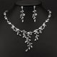 European And American Fashion Minimalist Branch Zircon Necklace