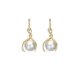 Korean Fashion Temperament Jewelry Pearl Earring Set